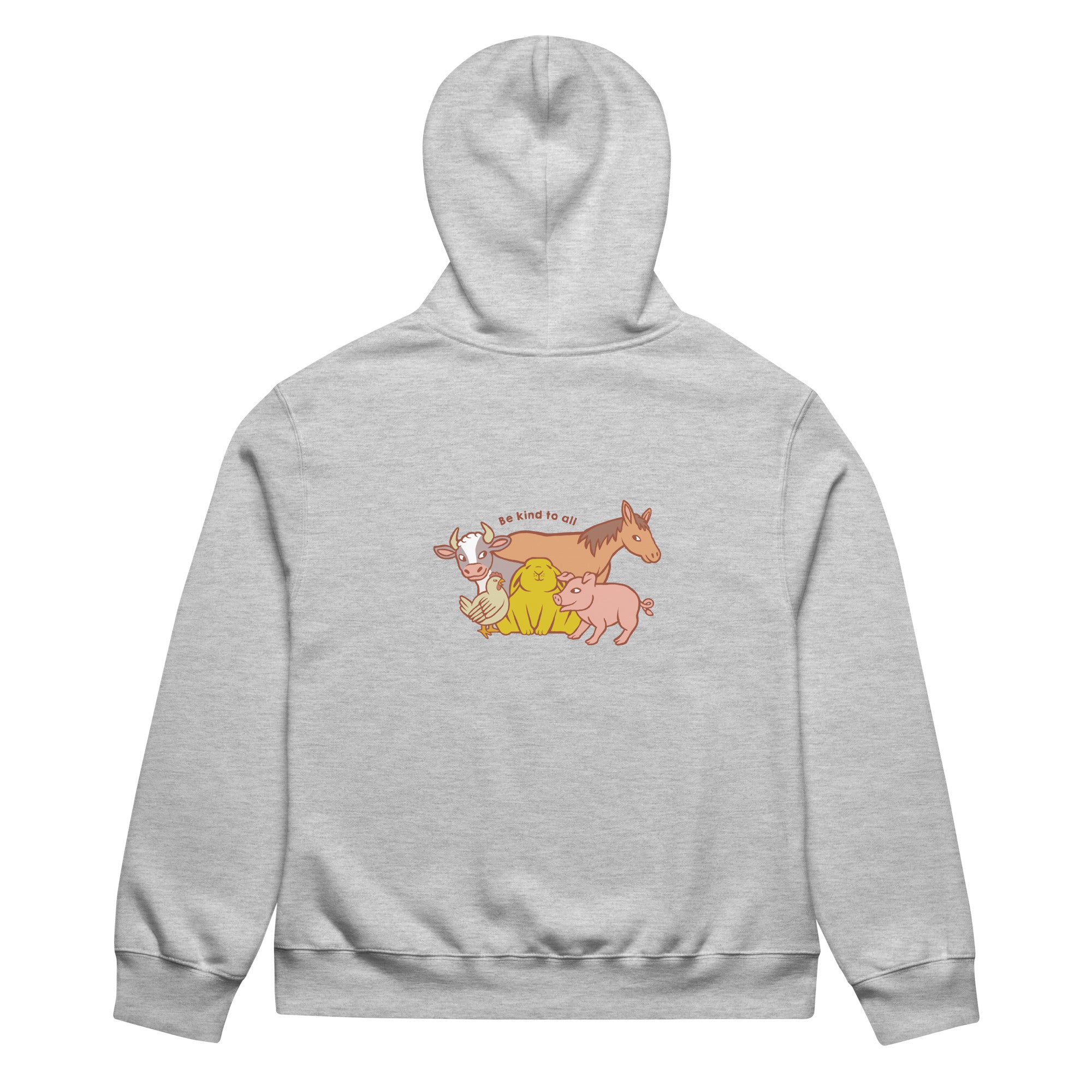 BE KIND TO ALL Oversized Hoodie – Chubby Bunny