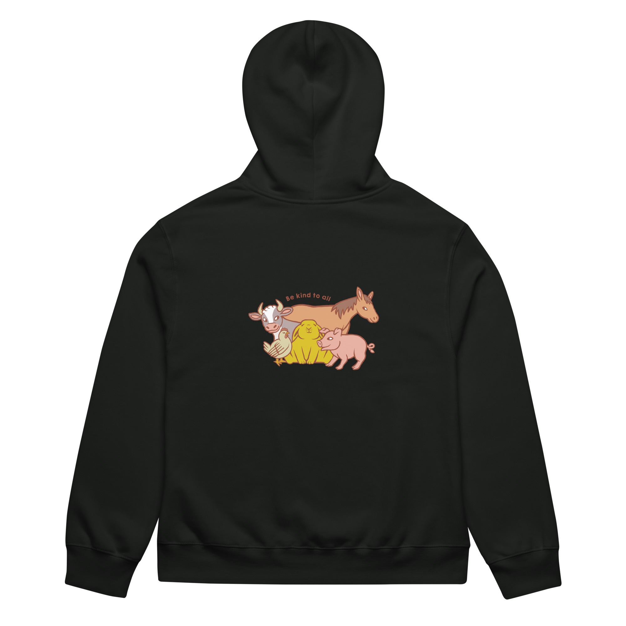 BE KIND TO ALL Oversized Hoodie – Chubby Bunny